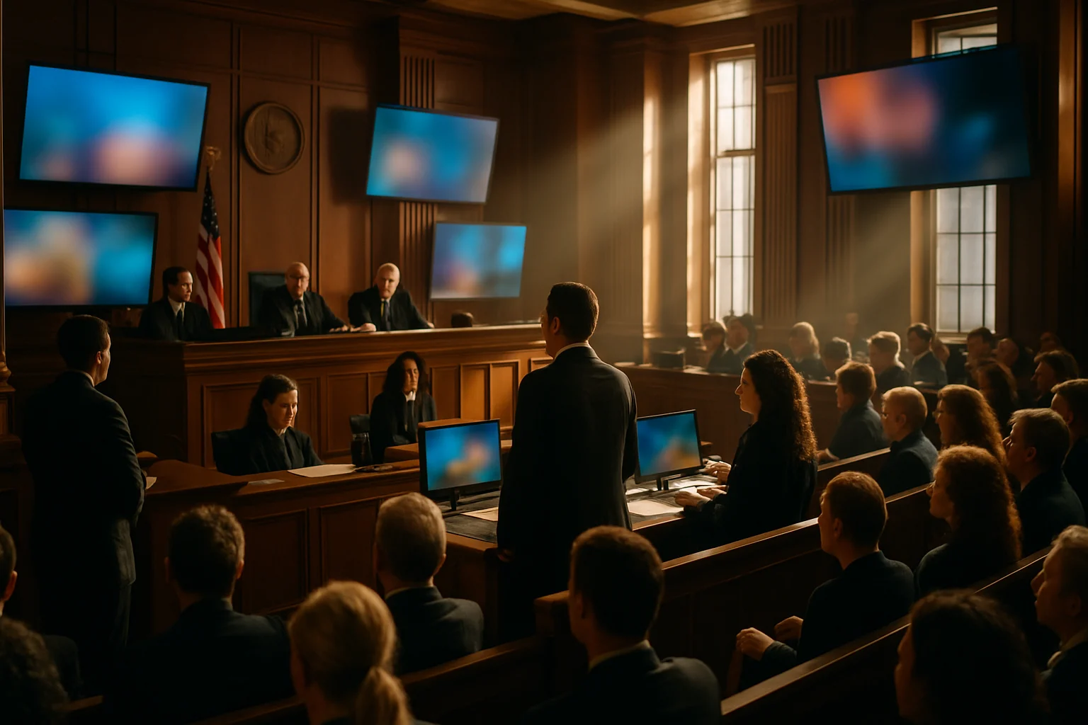 台北地方法院大樓外觀與博愛路街景