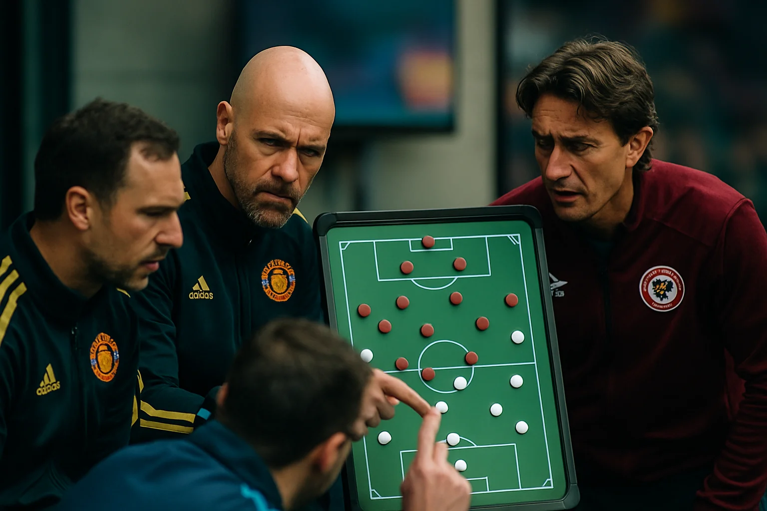 SơđồchiếnthuậtManUnitedvsBrentfordvòng34PremierLeague2025-26vớiđộihình4-2-3-1