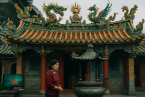 白沙屯媽祖2026年進香創46萬人報名新高！AI科技護駕雙媽遶境的背後革命