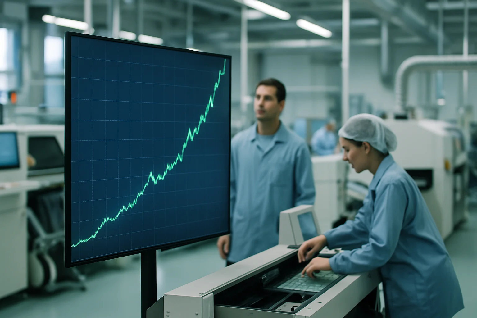 台光電股價走勢圖顯示從千元飆漲至3400元的驚人漲幅