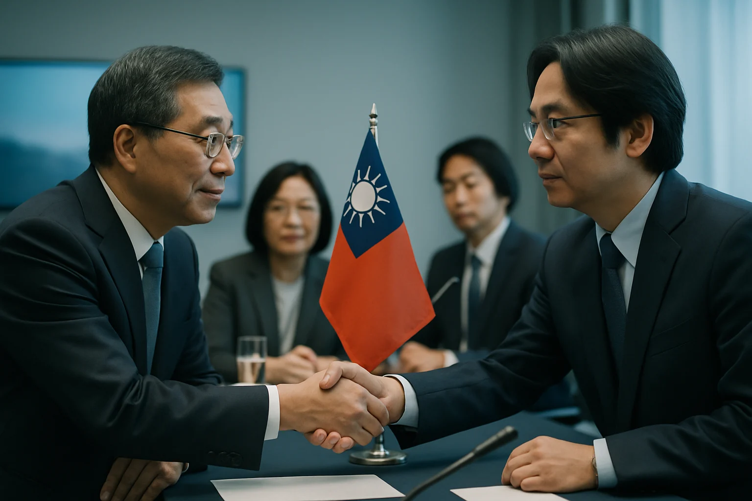 台灣兩岸關係新格局:機會與風險並存,台灣相關示意圖