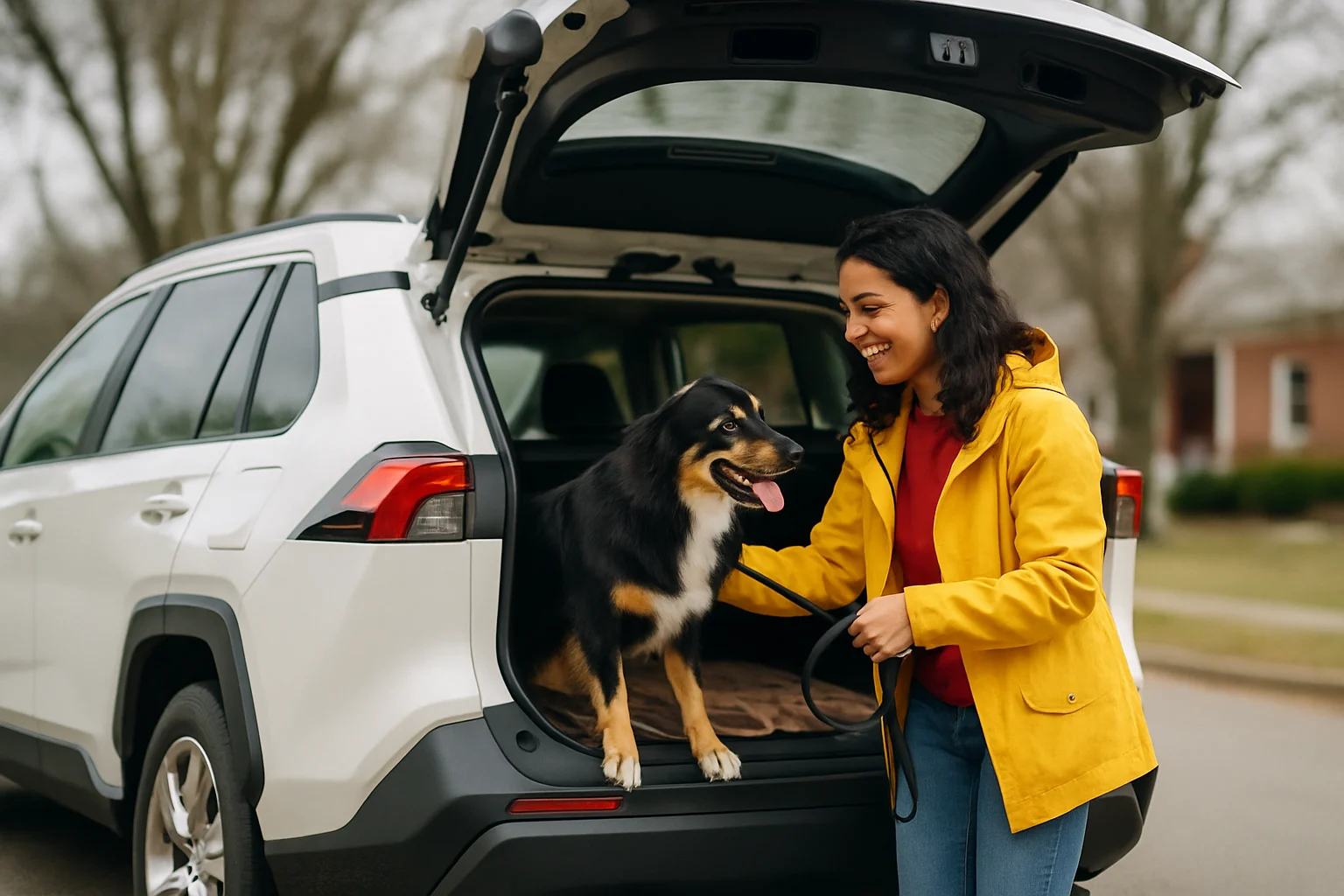 豐田RAV4混合動力系統儀表板顯示油耗數據