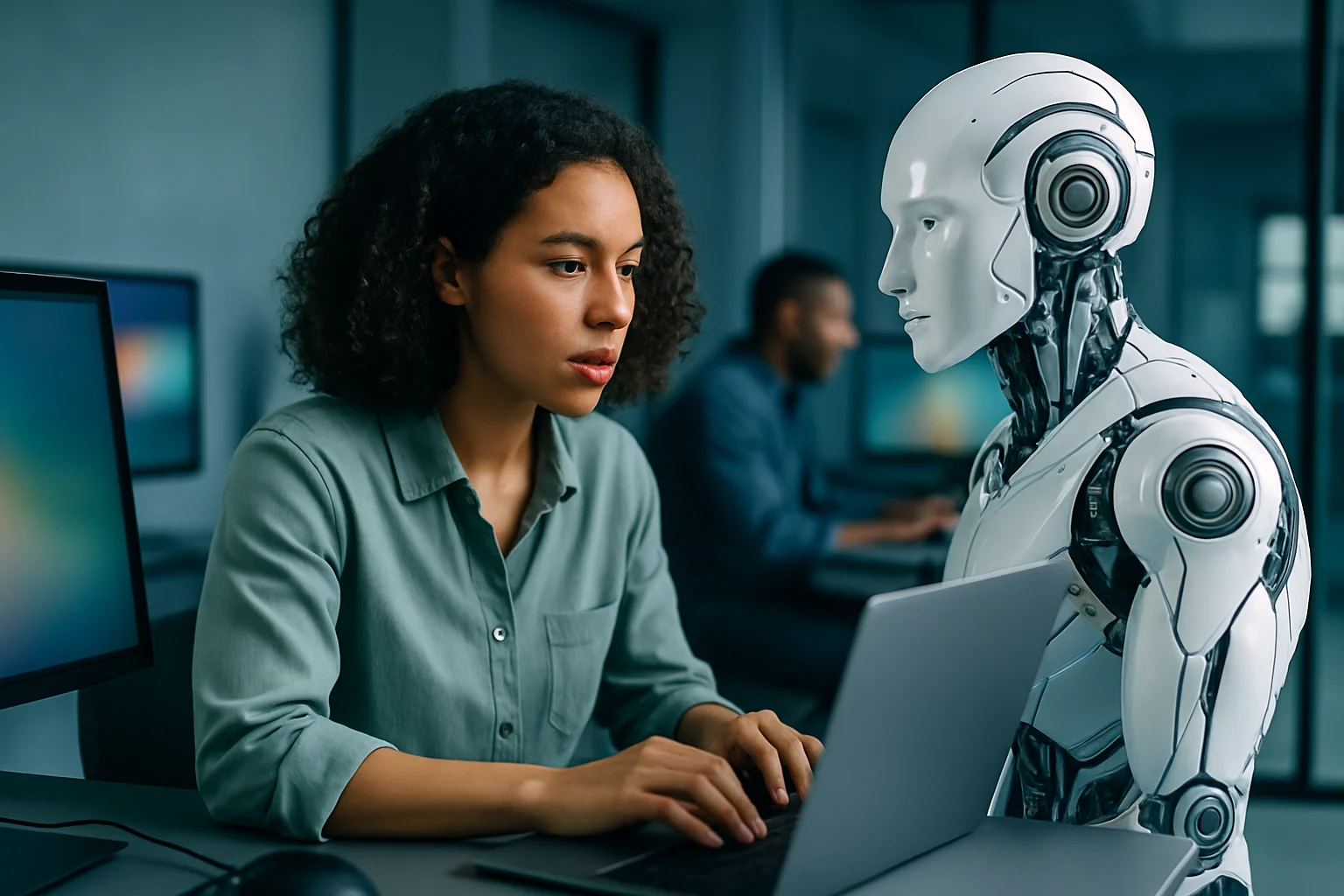 Meta CEO 馬克·祖克柏在發表會上展示 AI 願景與新產品