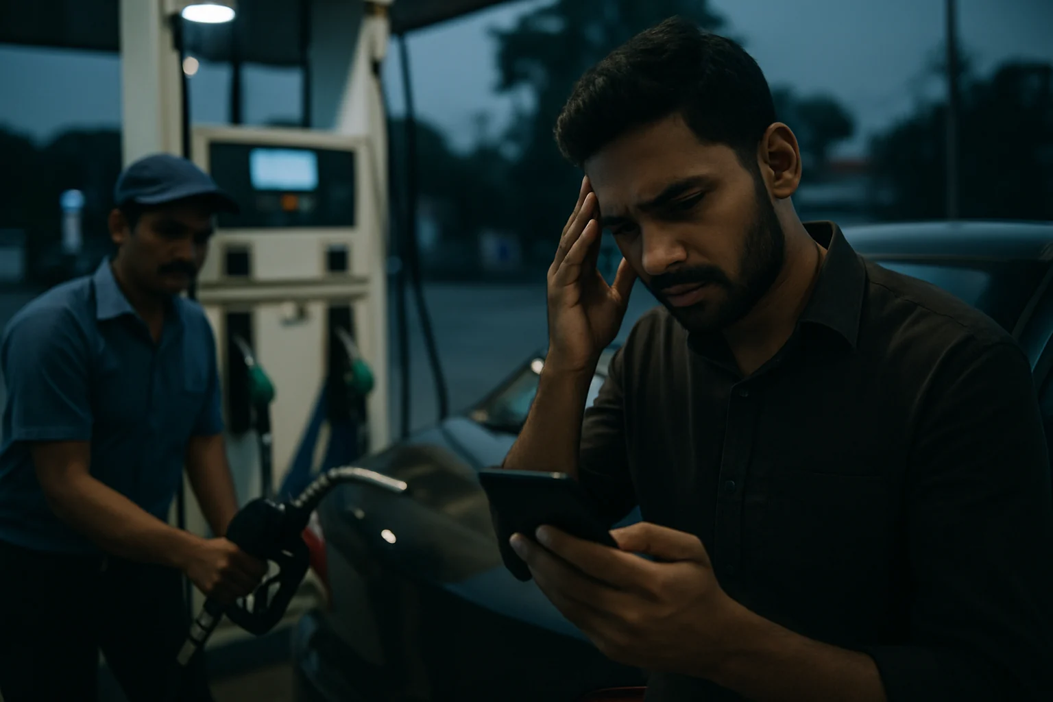 पेट्रोल इतना महंगा क्यों — टैक्स की असली संरचना - पेट्रोल illustration