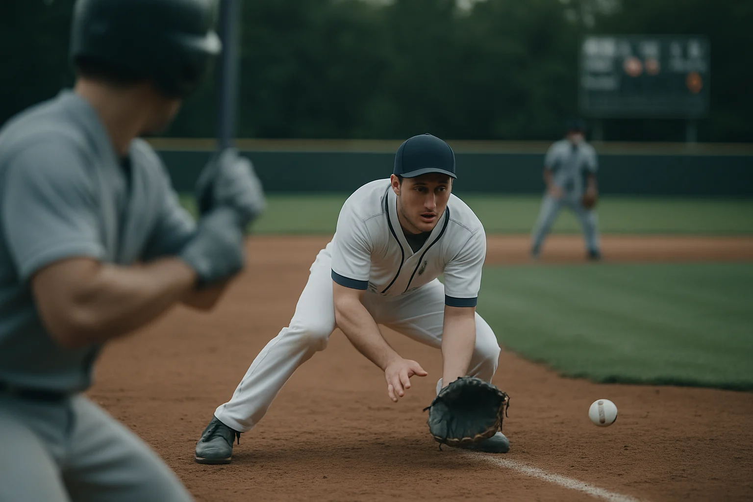 內野手進行雙殺配合訓練，展示游擊手與二壘手的默契傳球