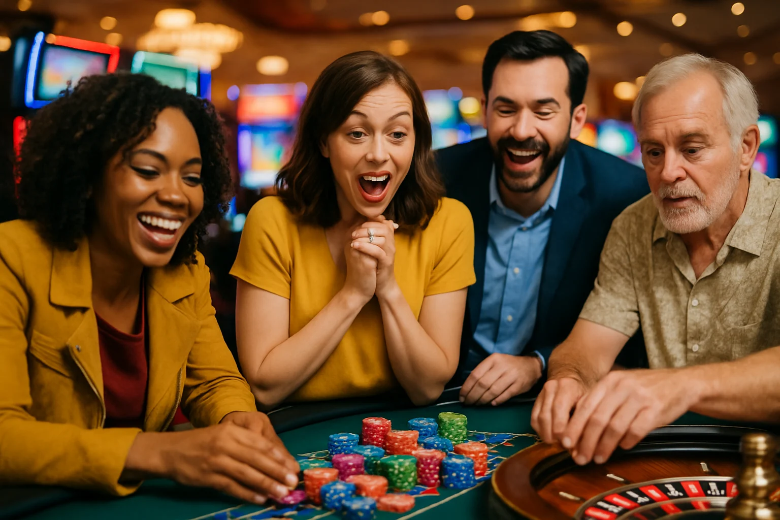 真人百家樂荷官在豪華賭場內發牌的高畫質直播畫面