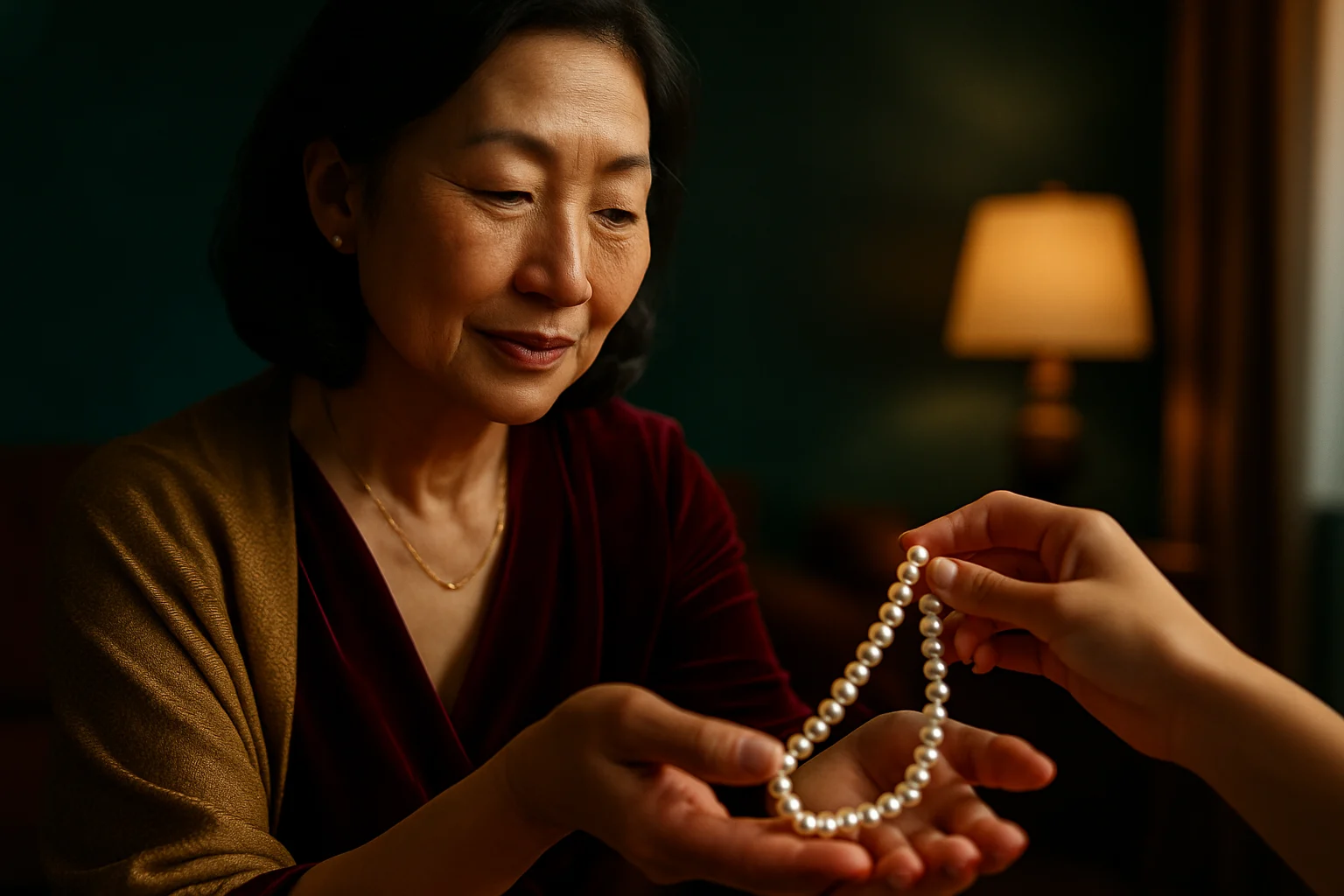 那條項鍊真正的價值:不是錢,是傳承,孫芸芸相關示意圖