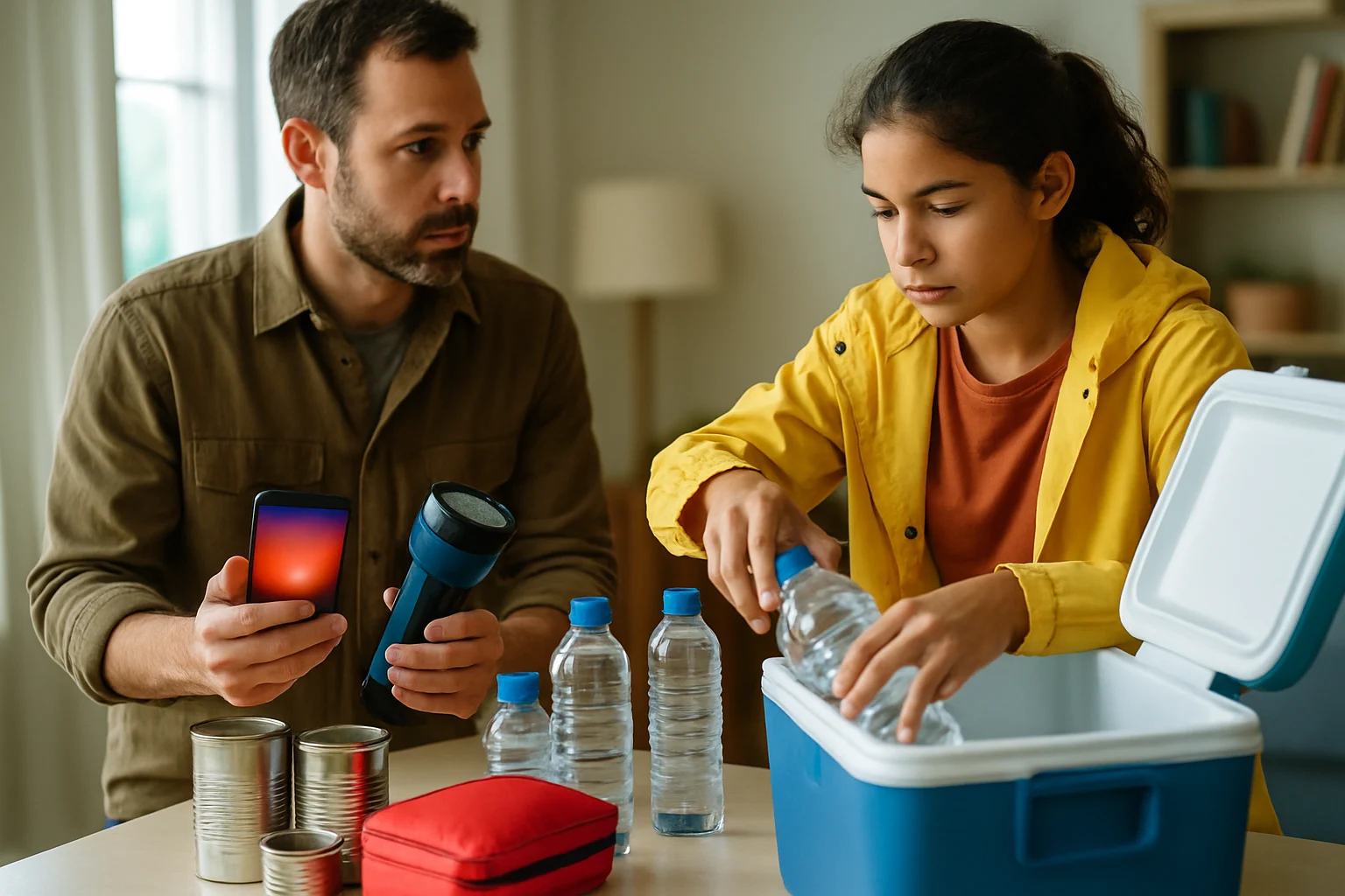 SevereweatherradarmapshowingtornadowarningsandthunderstormcellsacrossthecentralUnitedStatesinApril2026