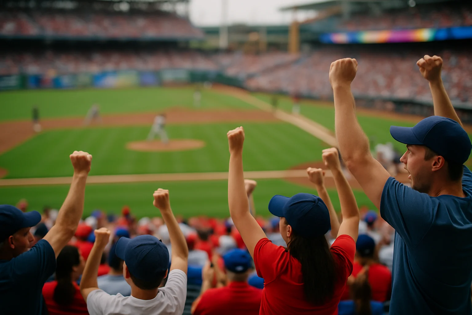 MLB大聯盟主席Rob Manfred宣布擴編計畫記者會現場