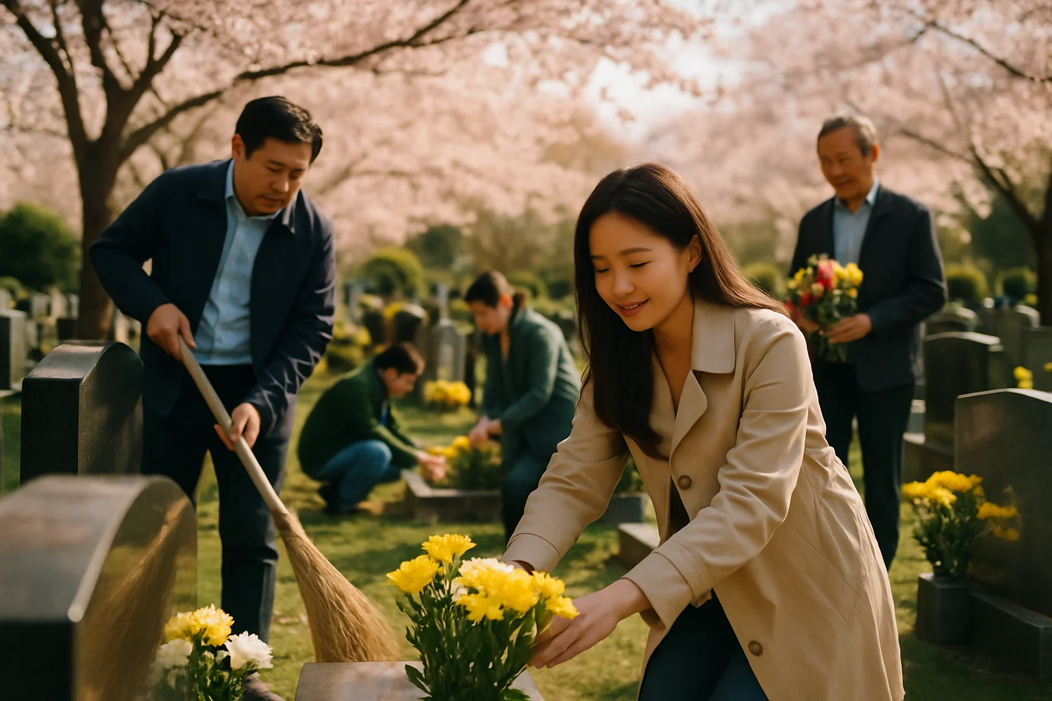 清明节日历对比图显示农历和公历日期差异