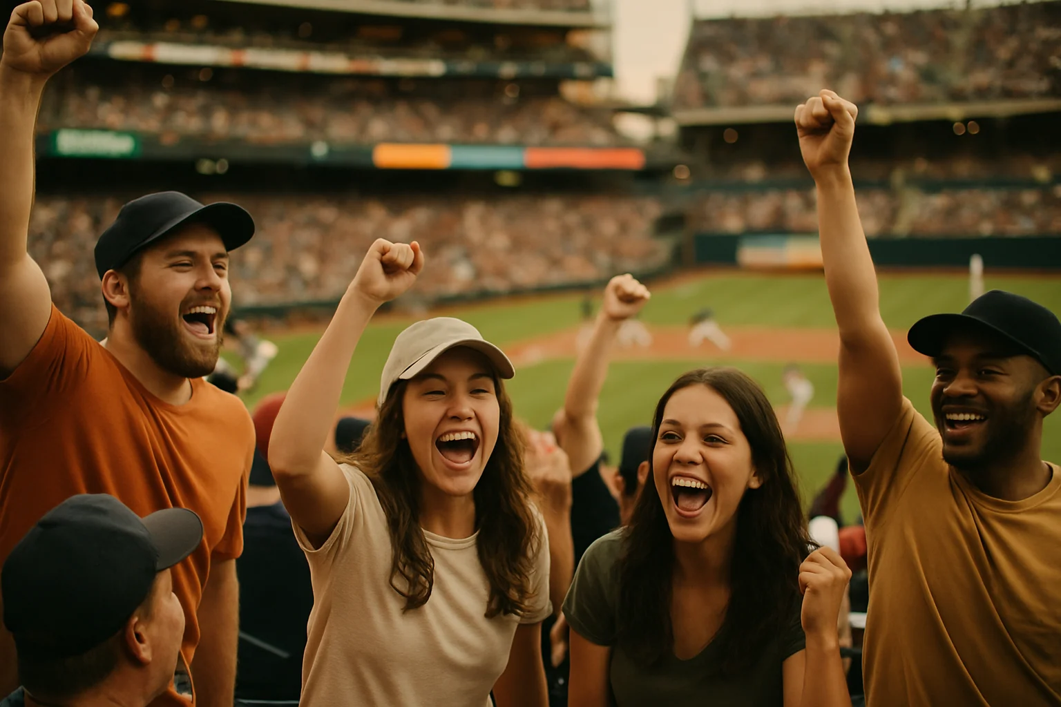 東京巨蛋MLB開幕戰現場球迷揮舞應援毛巾