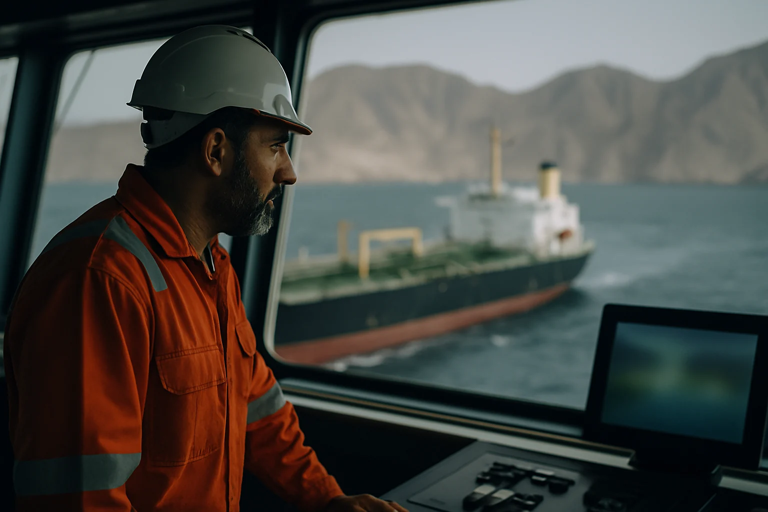 航運業怎麼看?紅海復航真的來了嗎?,荷 姆 茲 海峽相關示意圖