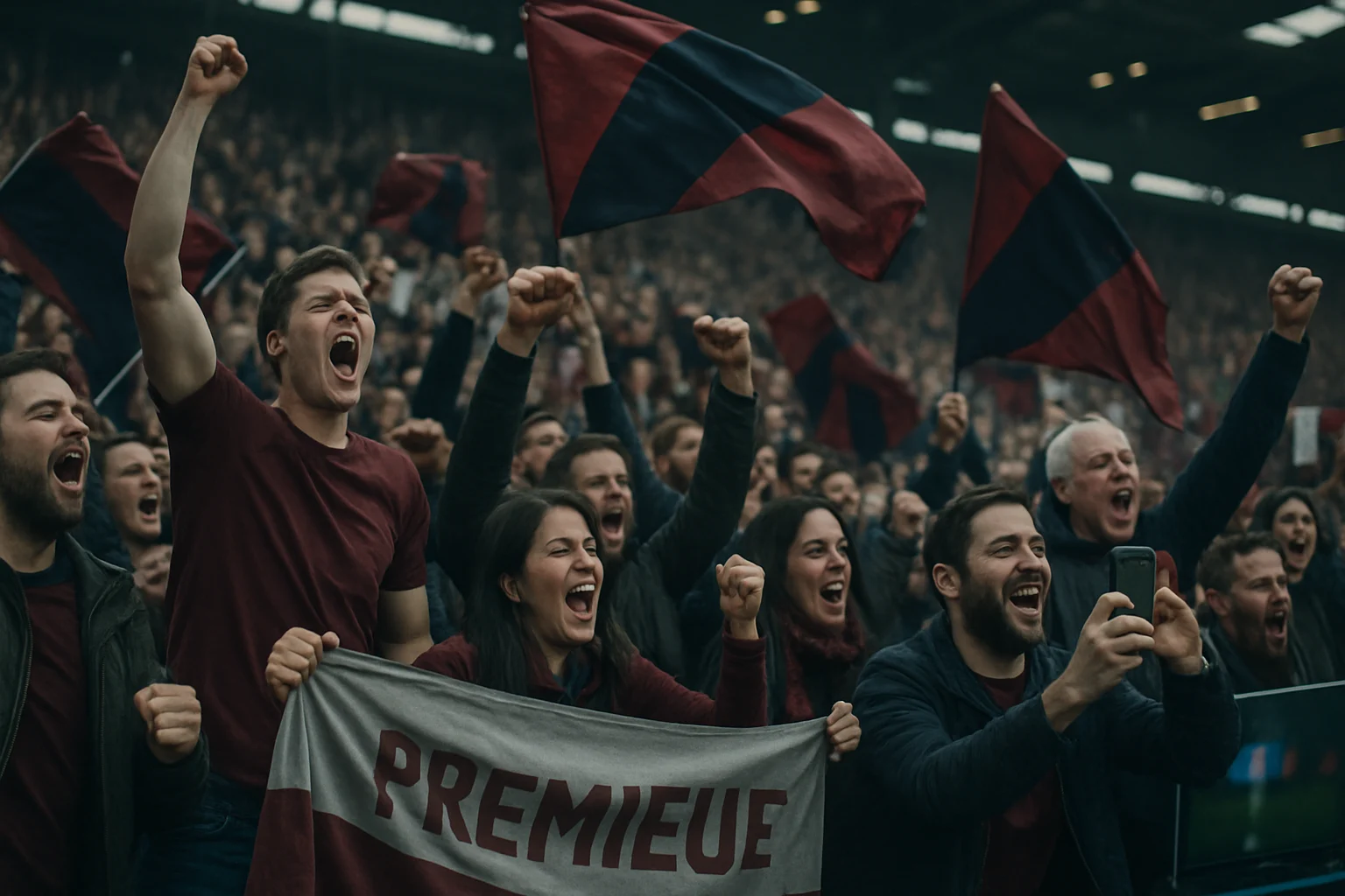 Cầu thủ câu lạc bộ Anh ăn mừng thăng hạng lịch sử sau 65 năm chờ đợi