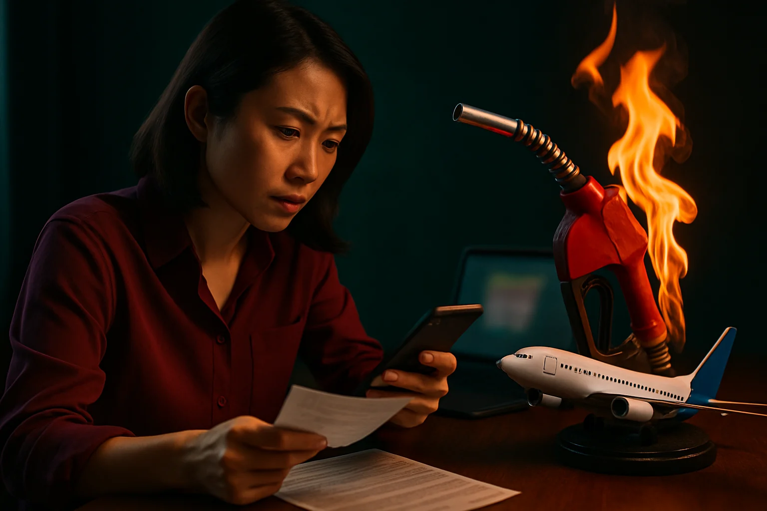 2026년 항공사 유류할증료, 실제로 얼마나 올랐나? - 항공사 illustration