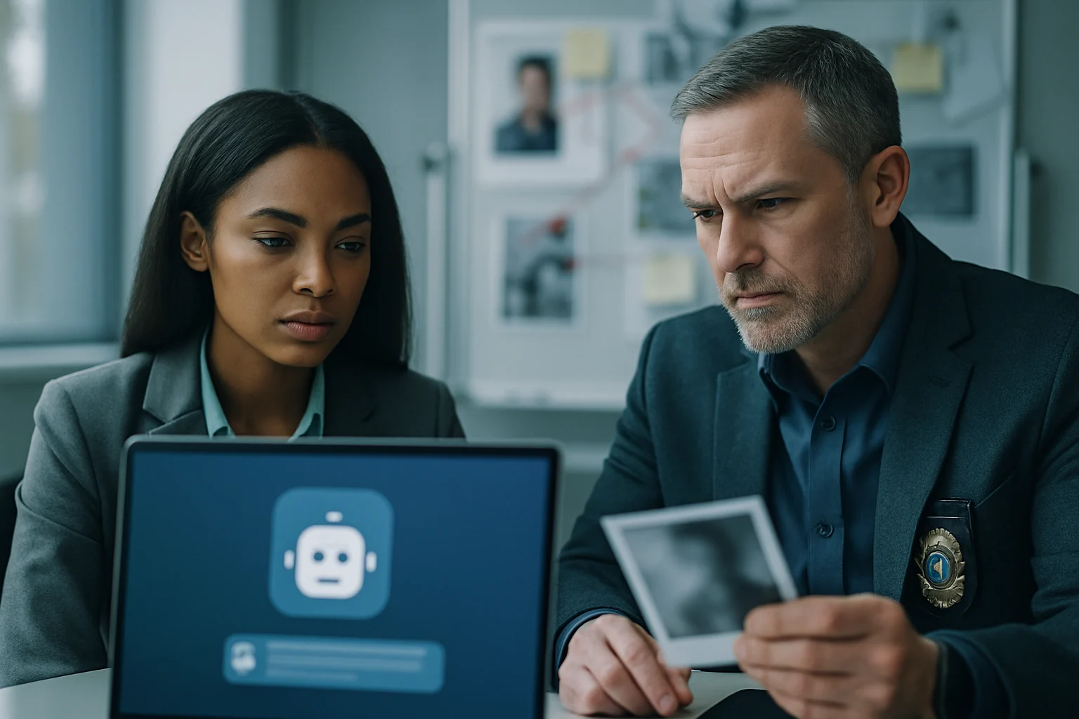 佛羅里達州立大學校園外景與ChatGPT應用程式介面並列的新聞報導場景