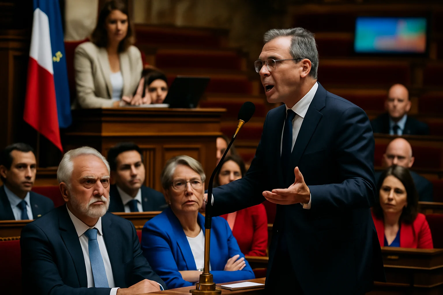 世界地图上,法国与非洲国家之间文物归还路径的示意图