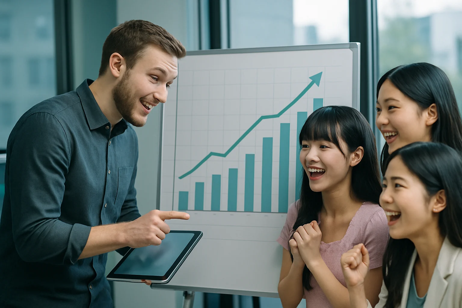 偶像團體數量與粉絲數量增長對比圖表