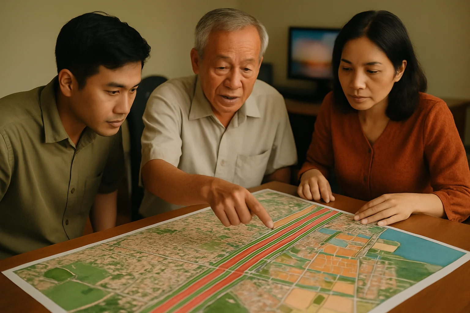 Bản đồ quy hoạch mở rộng quốc lộ 1A Hà Nội đoạn từ hầm Kim Liên đến Cầu Giẽ