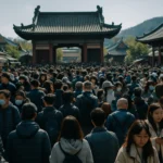 清明假期全国各地景区人潮涌动的热闹场面