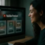 YouTube Premium訂閱介面顯示各種方案價格比較