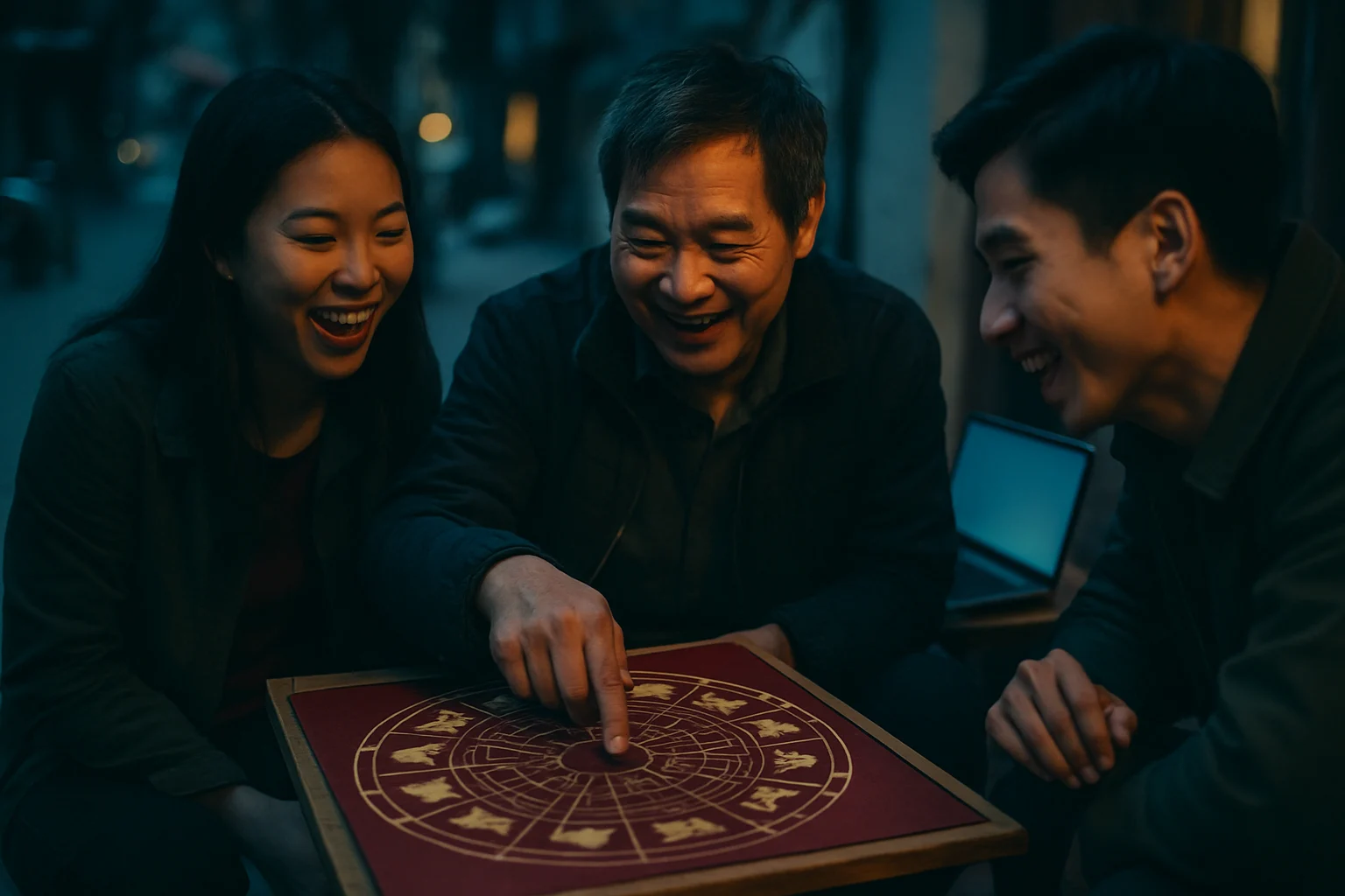 Lịch âm mùng 1 tháng 3 với biểu tượng cát tinh chiếu rọi trên bầu trời trong xanh