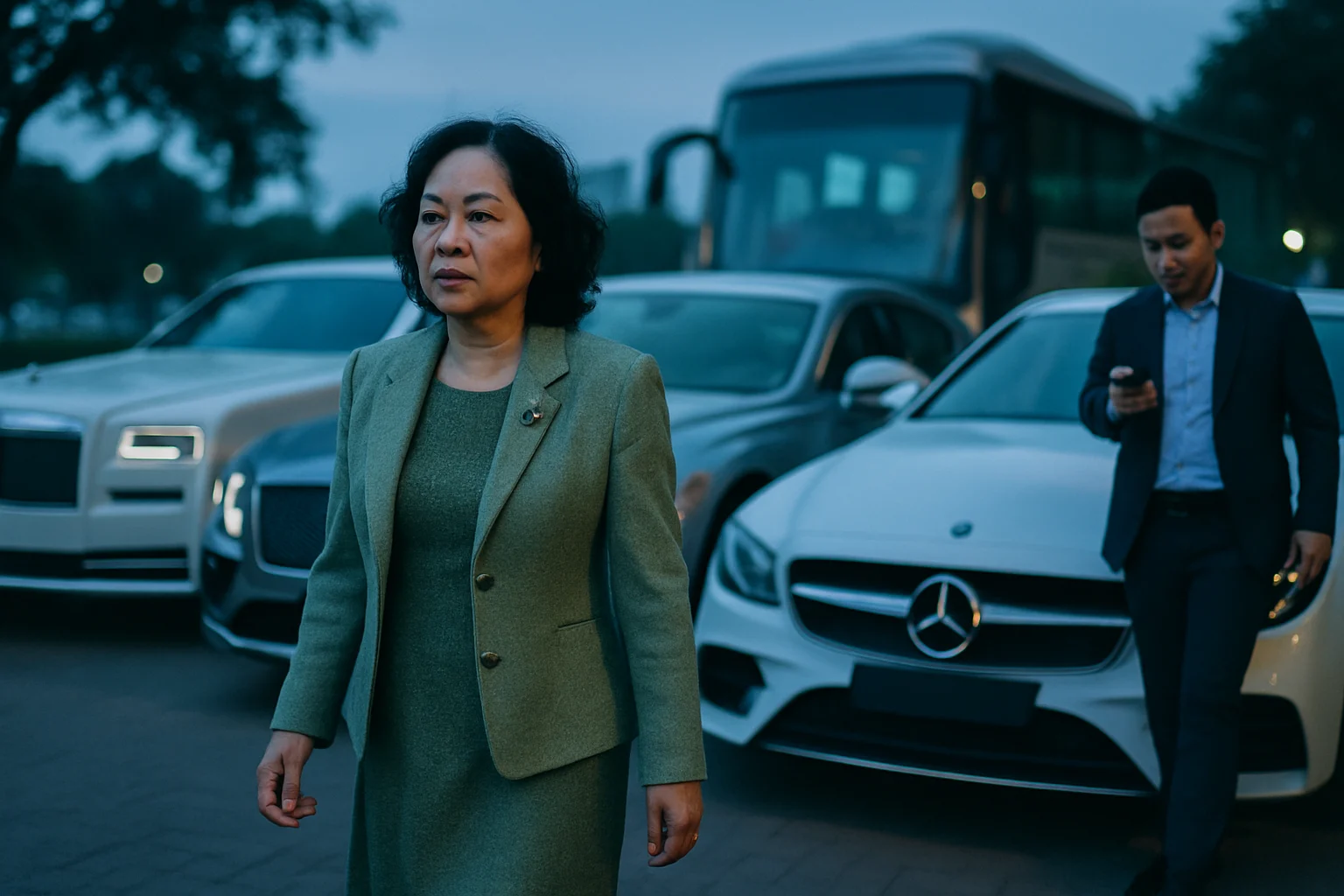 Trương Mỹ Lan - Chủ tịch Tập đoàn Vạn Thịnh Phát trước phiên tòa xét xử