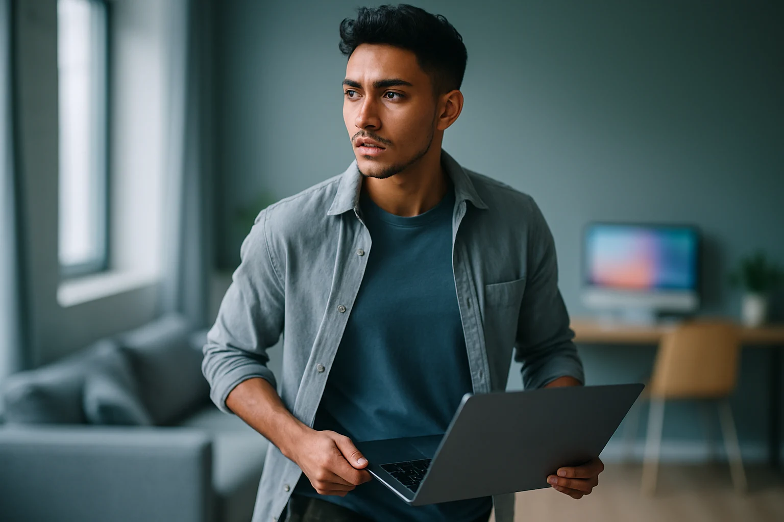 95后小伙邓锐斌在广西石门村操作铲车清理淤泥现场