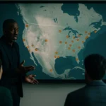 世界盃2026三國聯辦地圖顯示美國加拿大墨西哥16座主辦城市分布