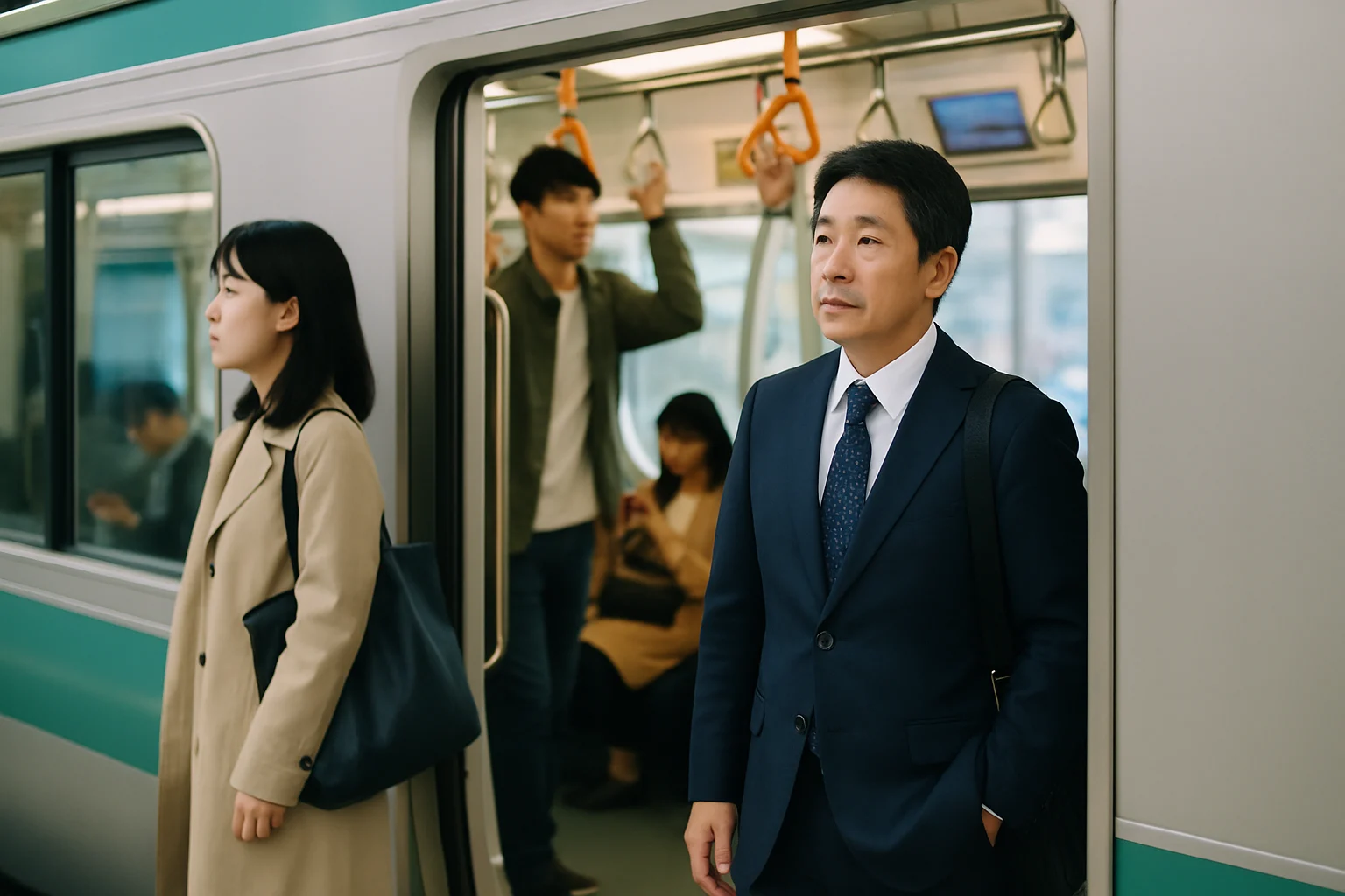 井の頭線の全17駅路線図。渋谷から吉祥寺まで12.7kmを結ぶ路線の各駅と接続路線を示す図