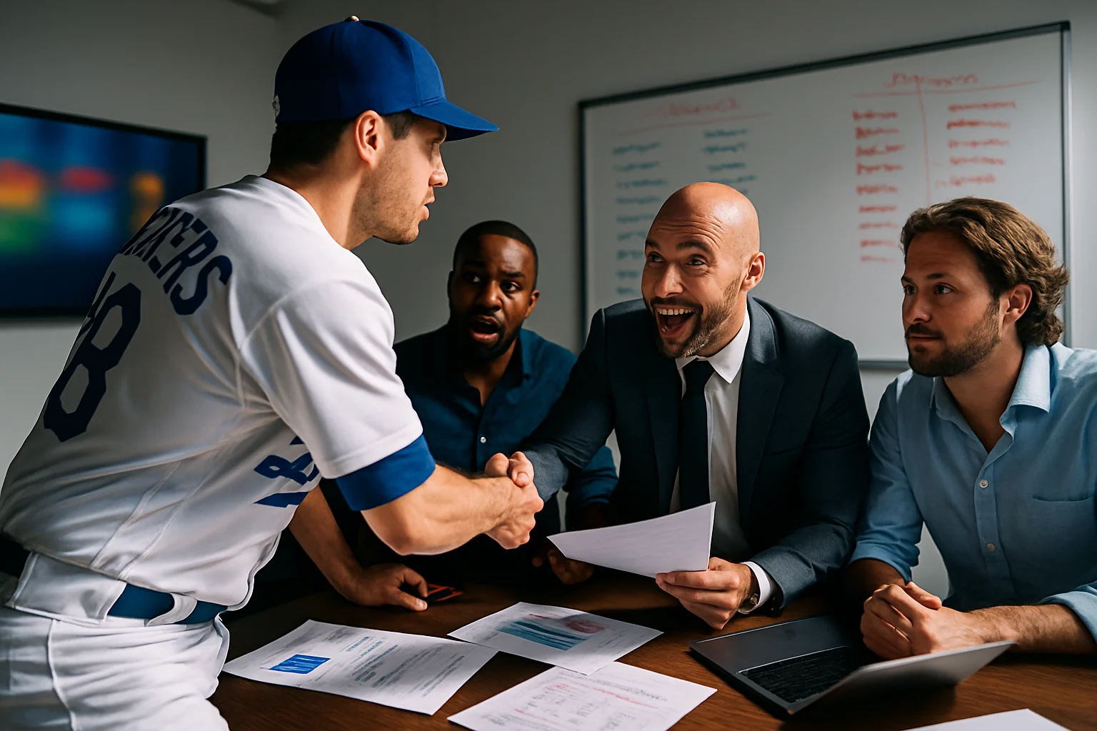 Strategic Moves: Trades and Acquisitions - dodgers illustration