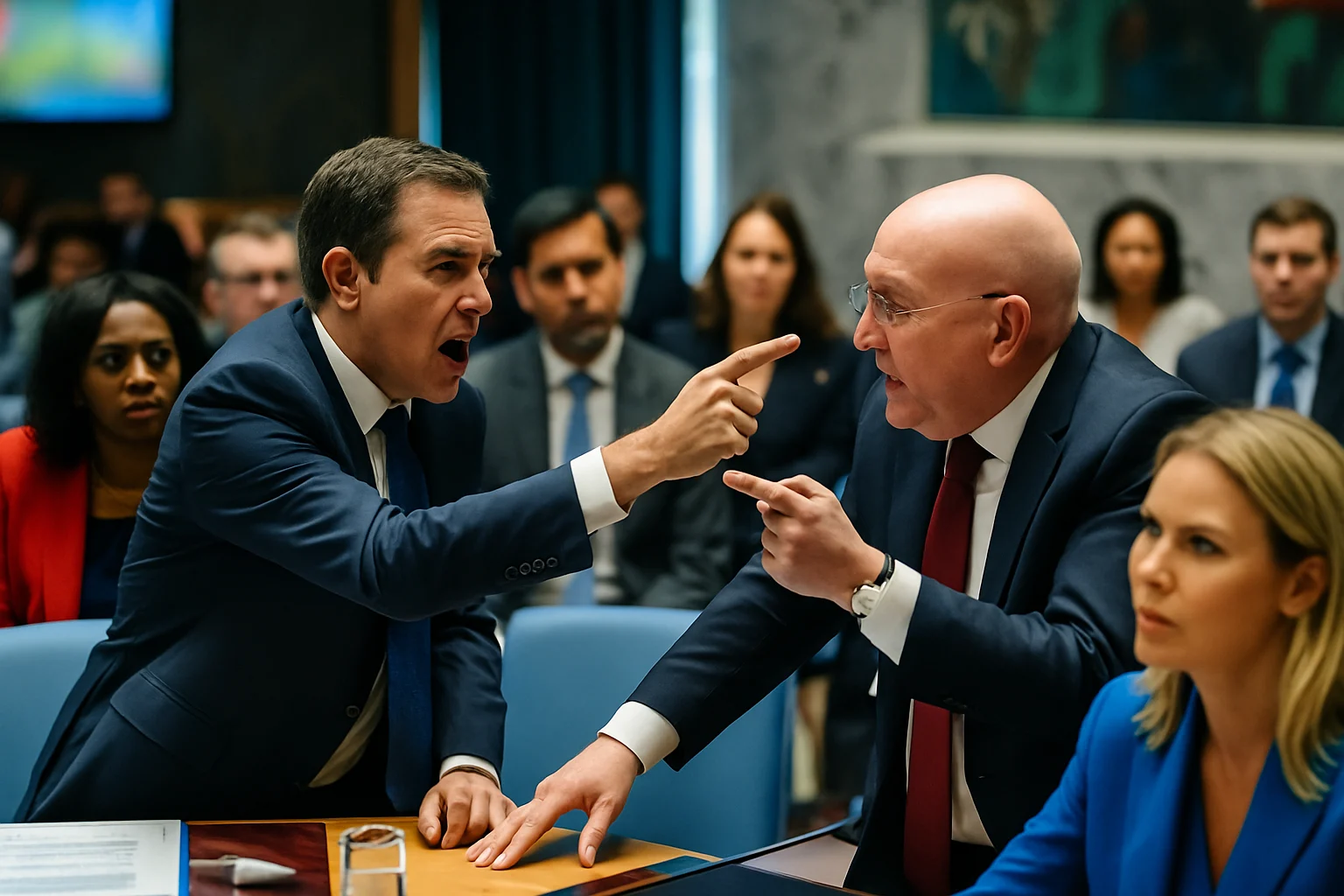 被忽视的横向比较:其他国家怎么看这场交锋,中方代表在联合国硬刚美国相關示意圖