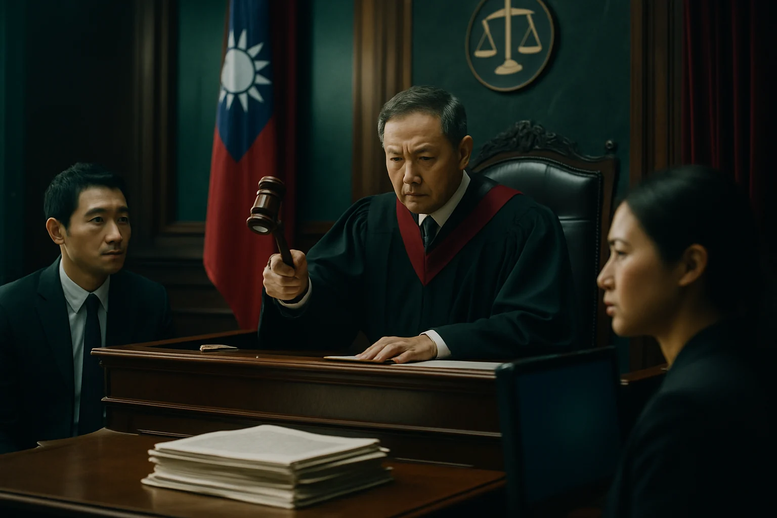 范姜彥豐出庭侵害配偶權訴訟示意圖,台灣演藝圈婚變官司宣判