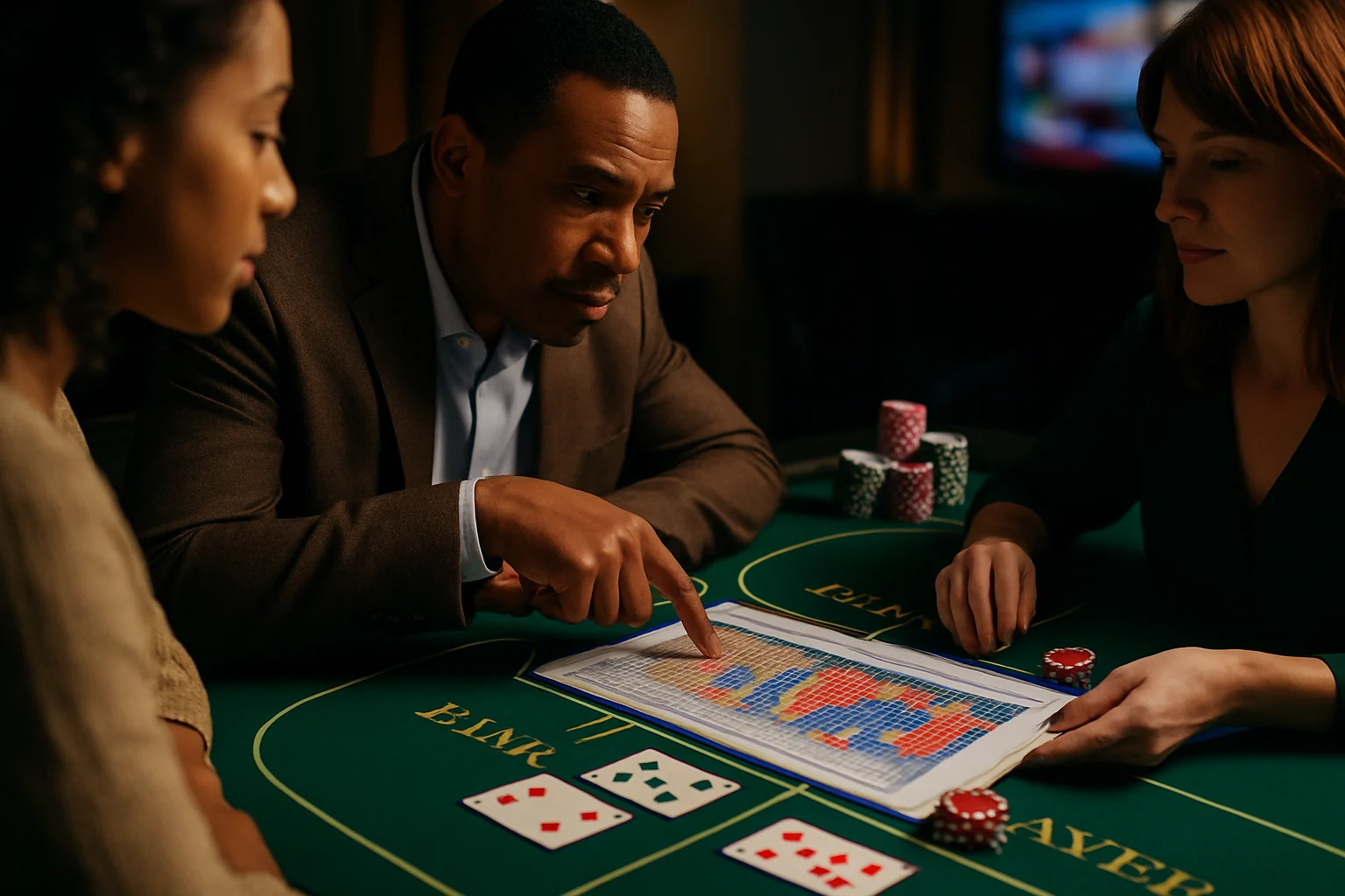 真人百家樂遊戲中的資金管理策略圖表與投注建議