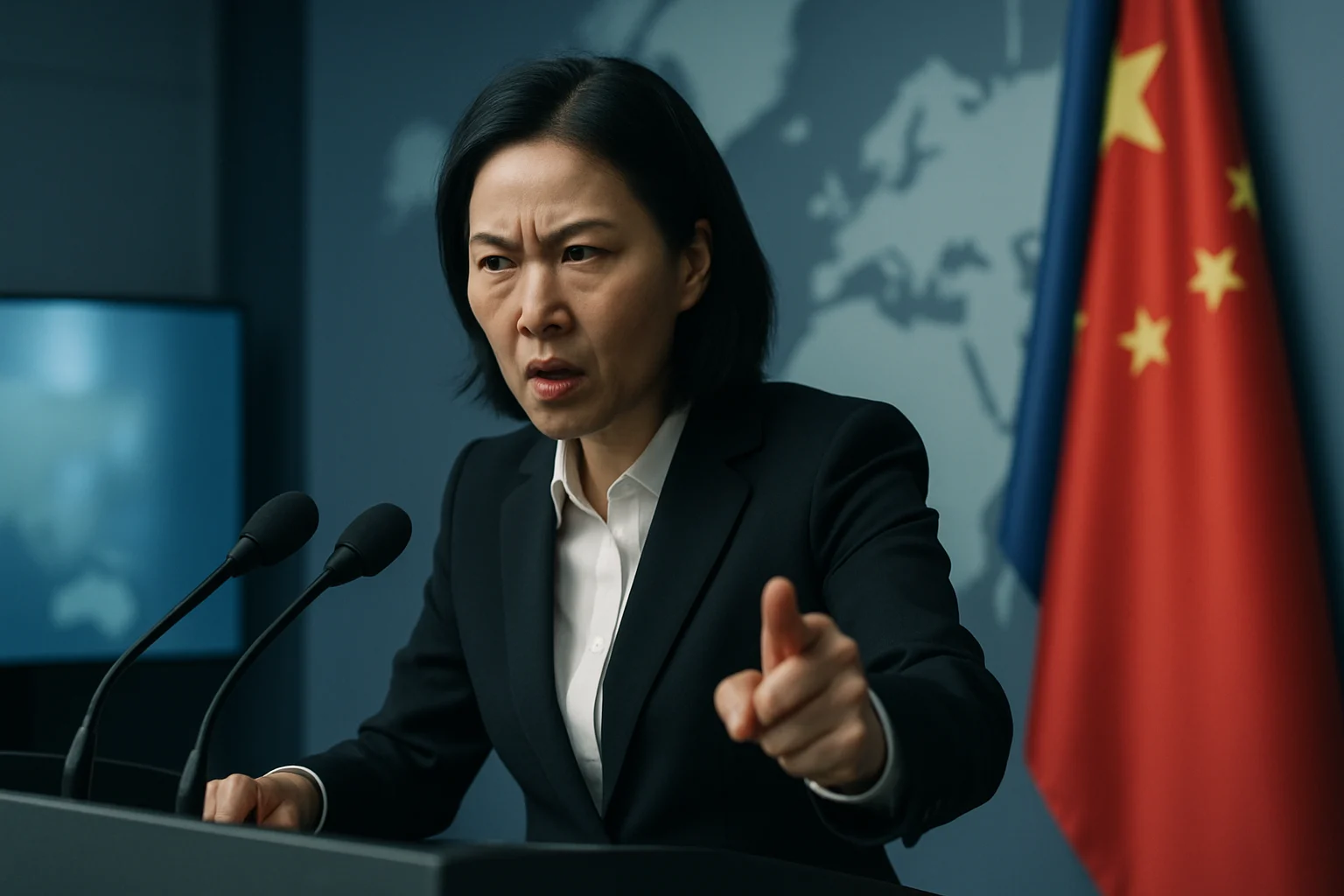 外交部发言人毛宁在例行记者会上严厉谴责美方打压行为