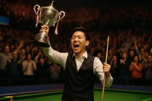 赵心童夺得斯诺克巡回锦标赛冠军！「8-0血洗希金斯」震撼台坛，亚洲首位世锦赛冠军再创历史