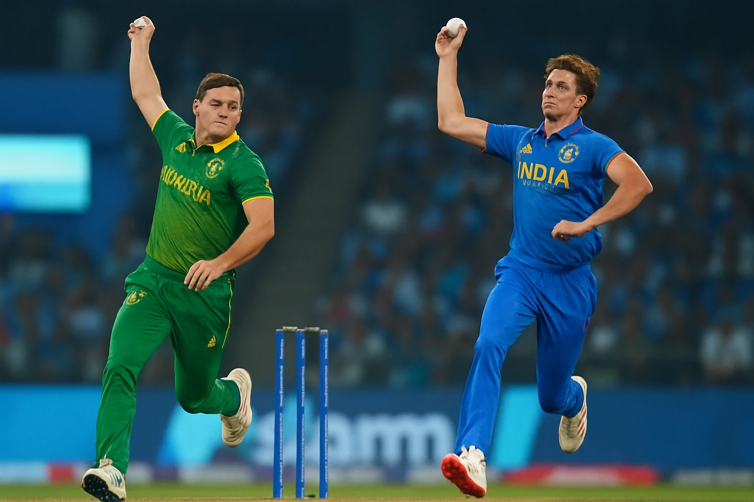 Gerald Coetzee और Marco Jansen की bowling styles की side-by-side comparison