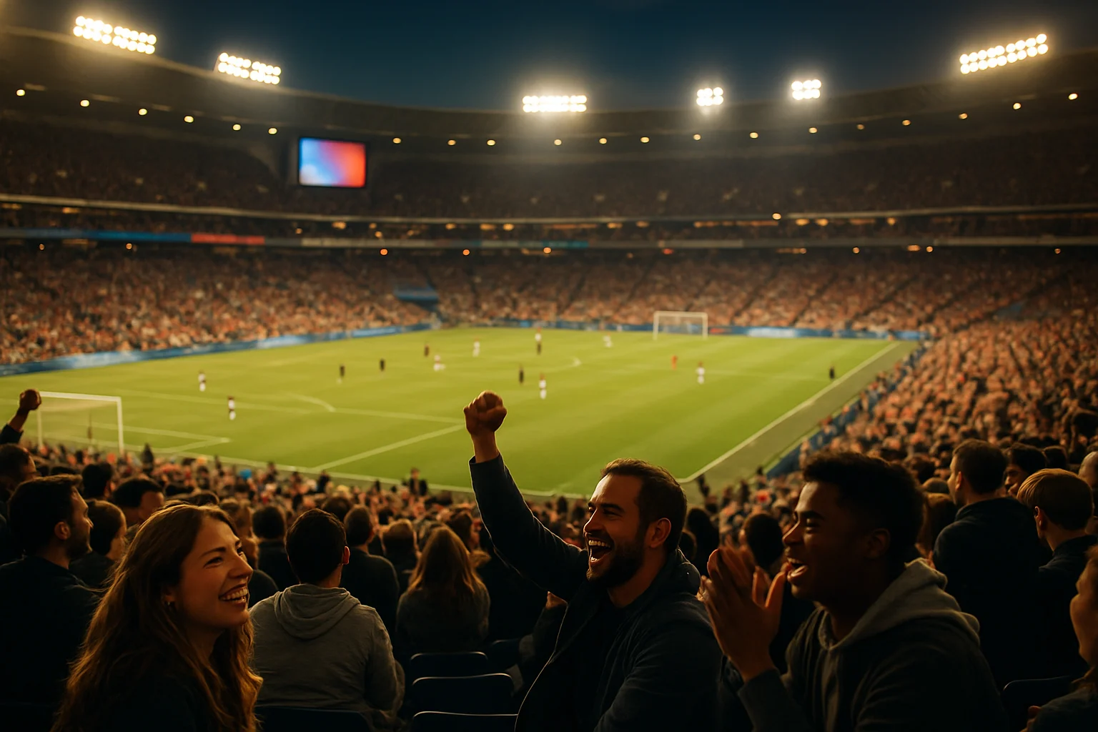 道奇體育場滿座觀眾為球隊加油