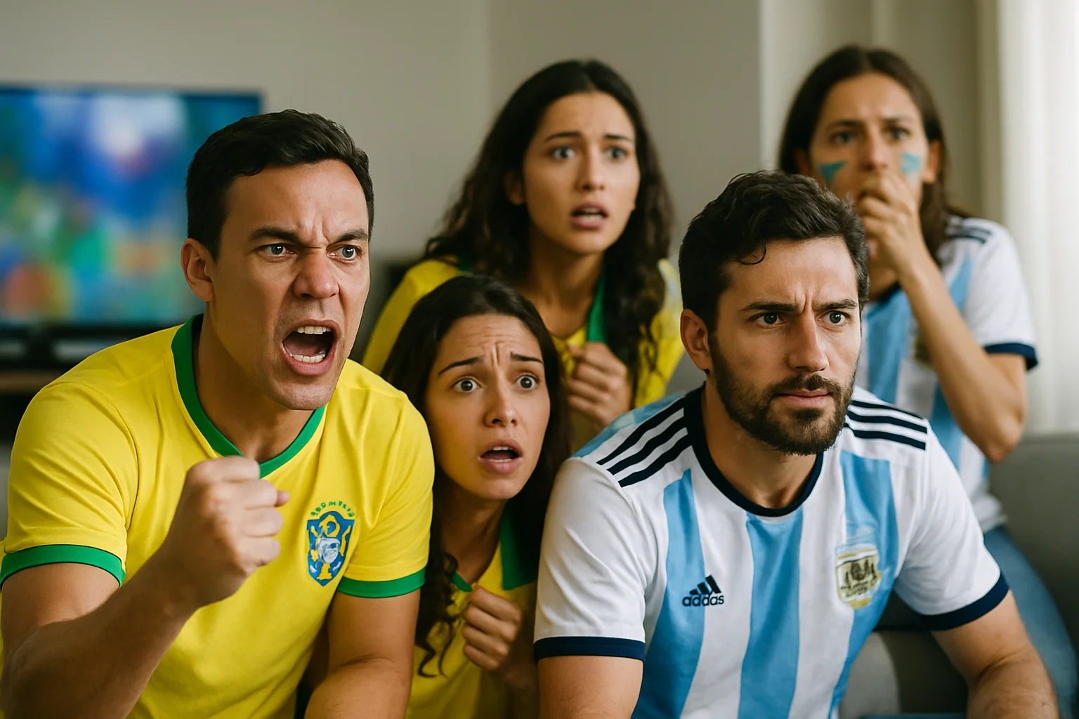 Cầu thủ Brazil và Argentina đối đầu nảy lửa trong trận đấu vòng loại World Cup 2026