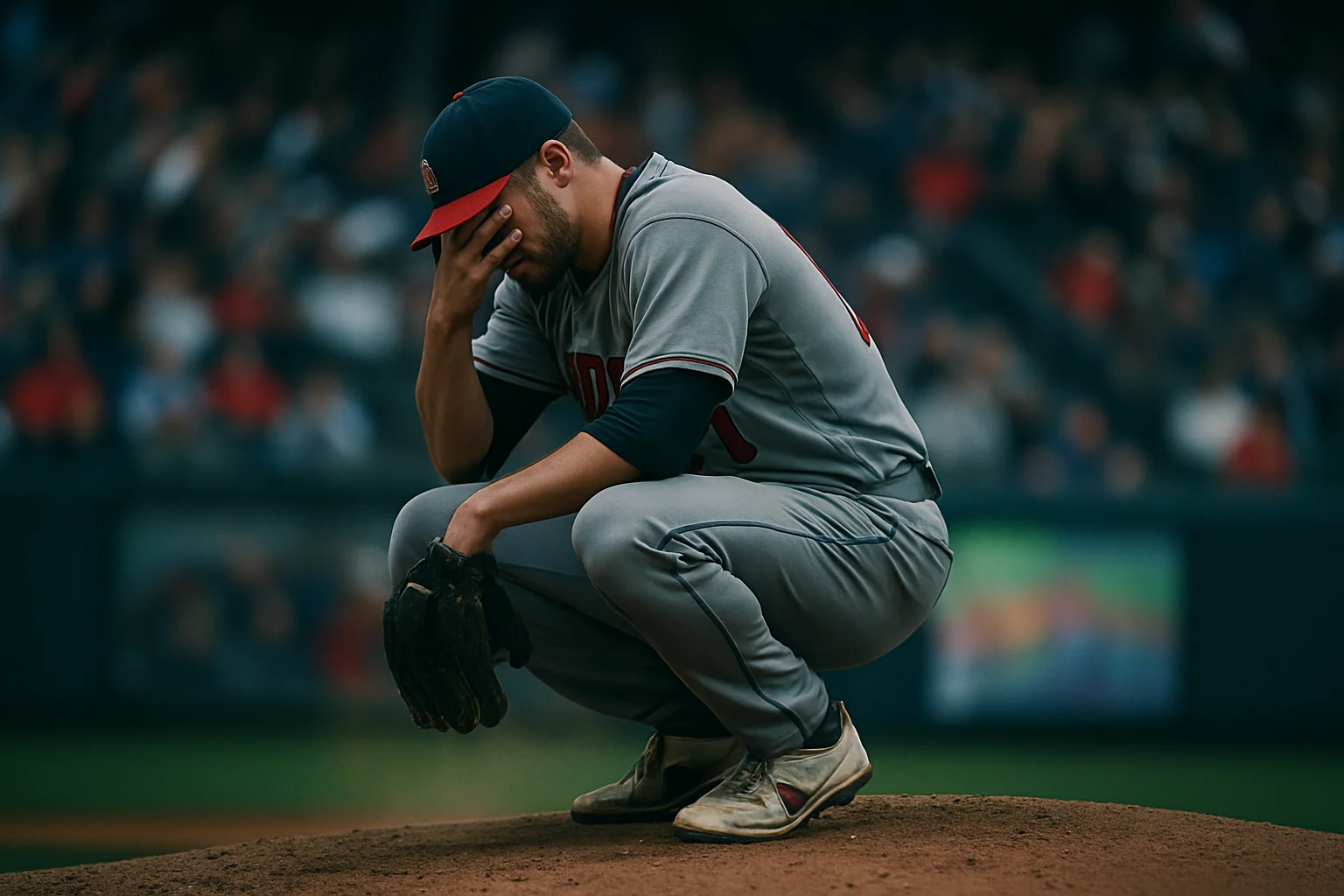 王維中穿著台鋼雄鷹62號球衣在投手丘準備投球