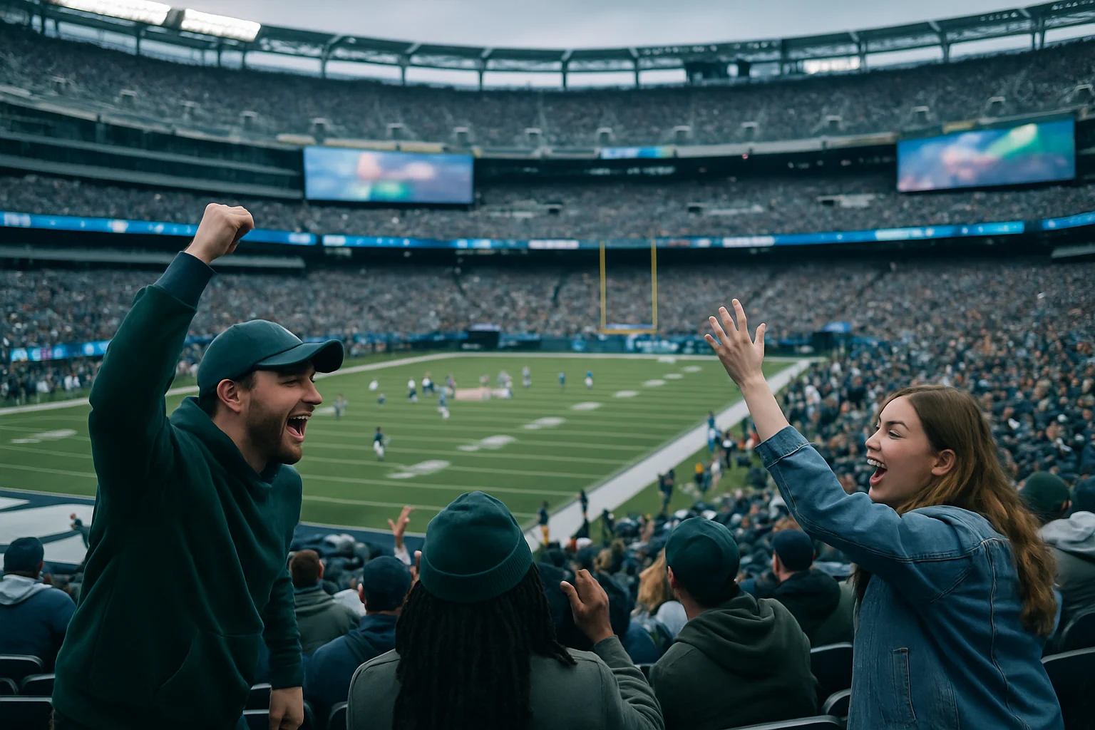 Sân MetLife Stadium tại New York New Jersey - địa điểm tổ chức chung kết World Cup 2026