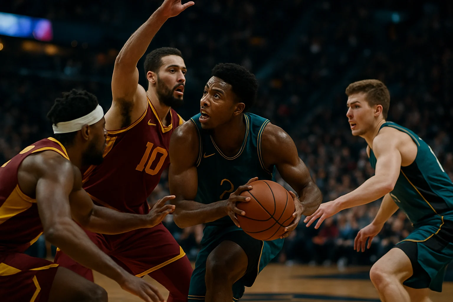 NBA最佳陣容頒獎,SGA與約基奇領銜2024-25賽季年度第一隊合影