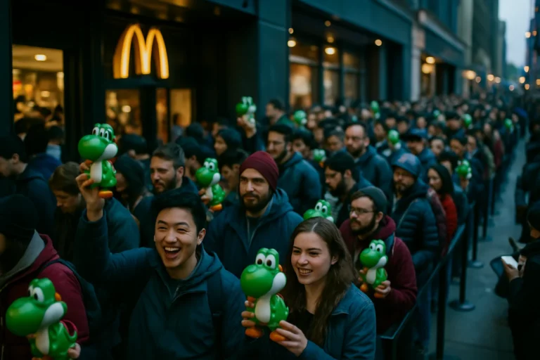 麥當勞耀西搶購潮背後：為什麼這隻綠恐龍讓全台粉絲瘋狂排隊？