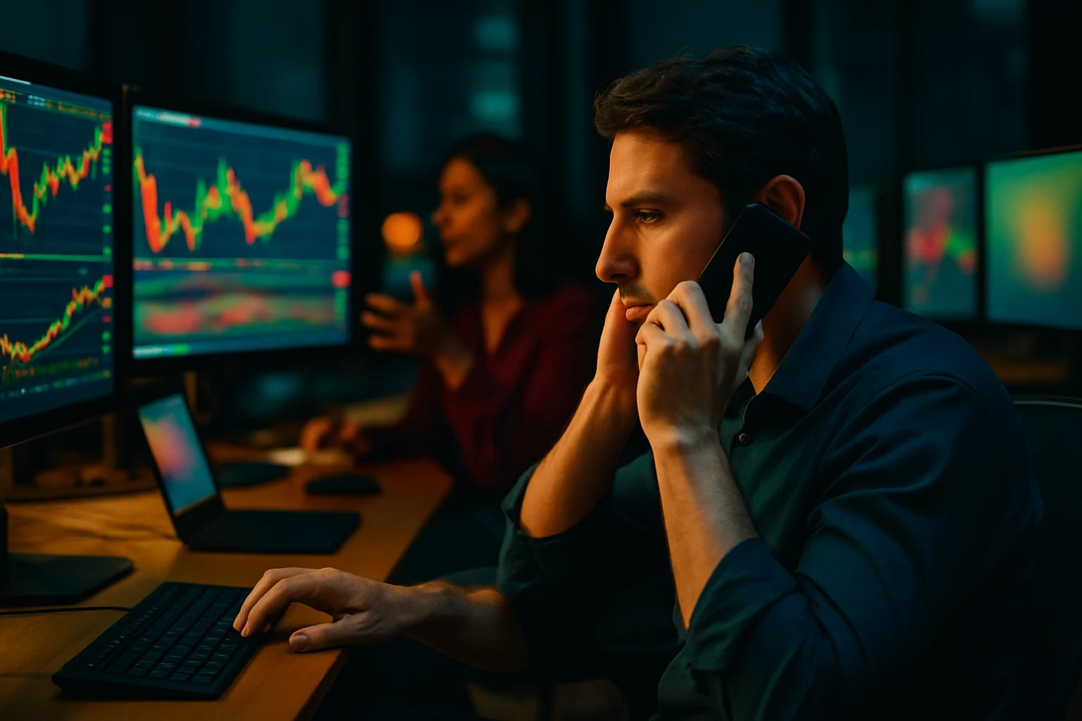 台指期夜盤下單介面顯示豁免商品與非豁免商品選擇畫面