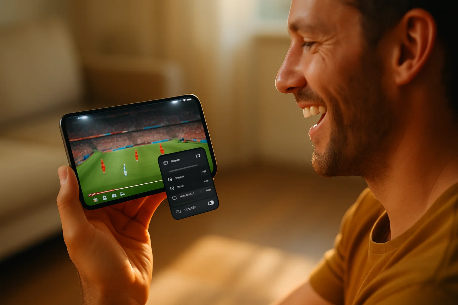 手機觀看世界盃直播的最佳設定介面截圖