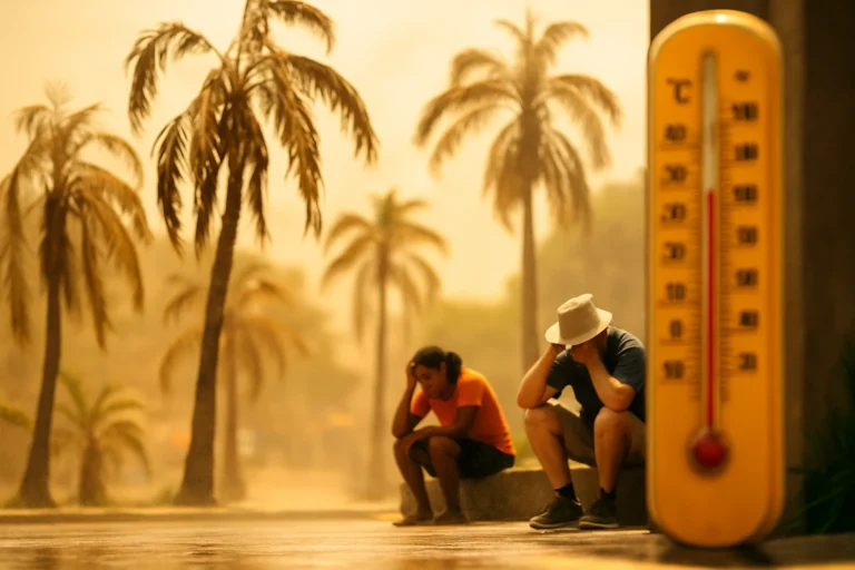 41.1℃热破纪录 海南岛成"烸南岛"：焚风效应背后的气候真相与应对策略