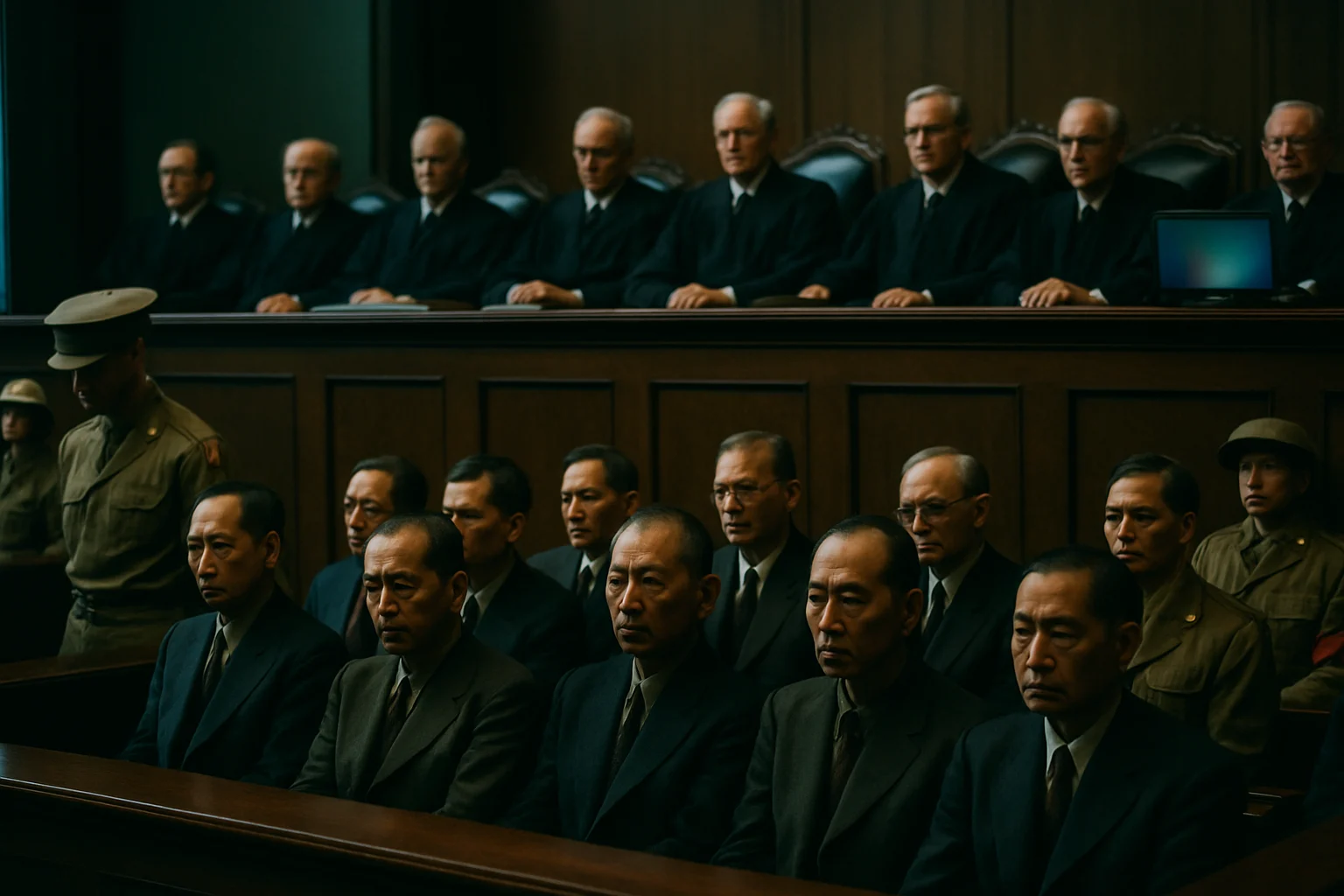 东京审判历史现场与