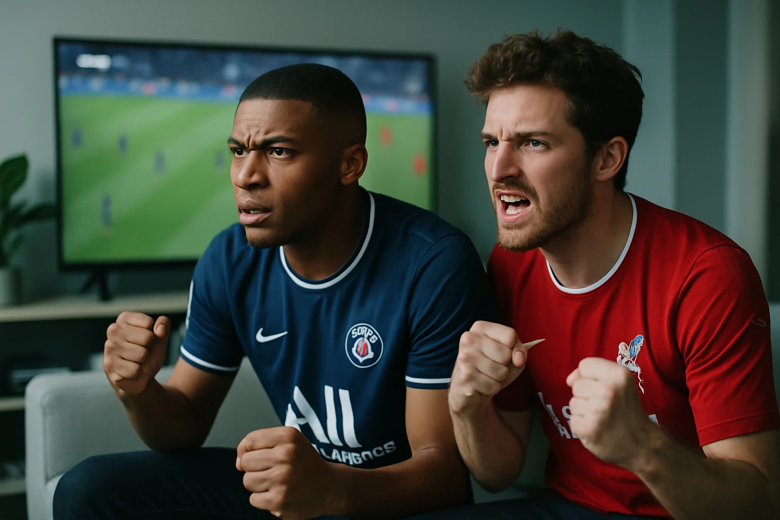 PSG ăn mừng bàn thắng trước Liverpool tại Parc des Princes trong trận tứ kết Champions League 2026