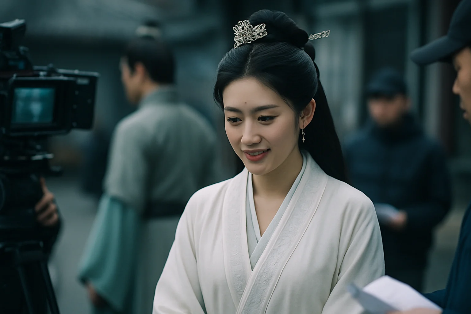 白鹿飾演唐宮奇案女主角李佩儀古裝造型劇照