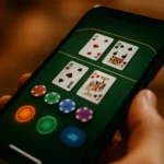 手機螢幕顯示百家樂路單APP介面，包含大路、大眼仔等專業路紙分析