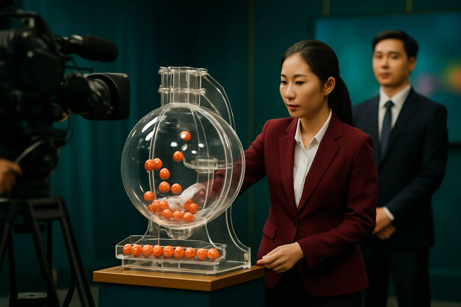 越南河內XSMB彩票開獎現場直播畫面